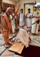 H.H. Swamiji's visit to Shri Shivakrishna Mandir, Hubli on 24th MArch 2026